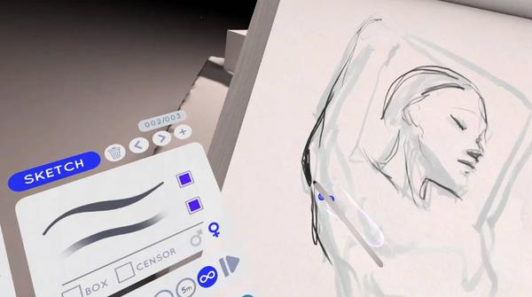 人物绘画 汉化中文版（Gesture VR）- Meta Quest游戏