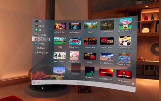Quest一体机游戏图标启动器 汉化中文版（Pi Launcher）- Oculus Quest游戏