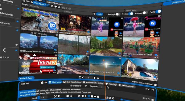 HereSphere VR视频播放器（HereSphere VR Video Player）- Meta Quest游戏
