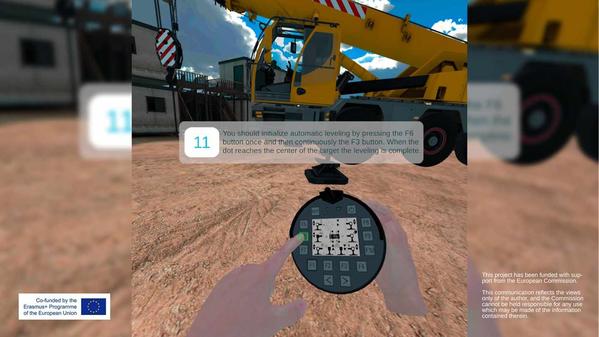 起重机培训（CRANES 4.0: VR for training）- Meta Quest游戏