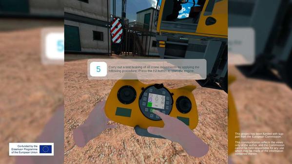起重机培训（CRANES 4.0: VR for training）- Meta Quest游戏