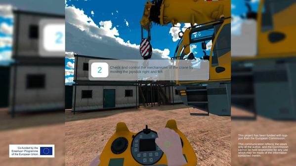 起重机培训（CRANES 4.0: VR for training）- Meta Quest游戏
