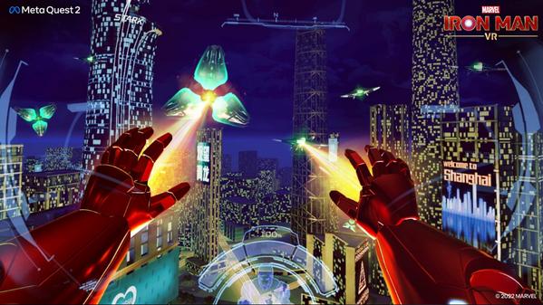 漫威的钢铁侠VR 汉化中文版（Marvel’s Iron Man VR）- Meta Quest游戏