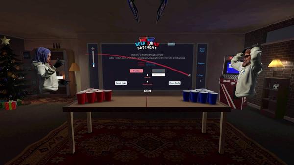 啤酒乒乓球地下室（Beer Pong Basement）- Meta Quest游戏