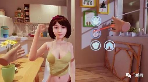 台湾团队做款山寨VR女友游戏 全程就只见“乳摇”！截图
