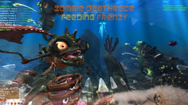 死亡丧尸食人鱼（Zombie Deathrace Feeding Frenzy）