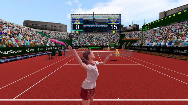 真实网球-网络网球VR 汉化中文版（CYBER TENNIS）- Oculus Quest游戏