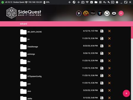 SideQuest 汉化中文版 -  Oculus Quest游戏安装工具