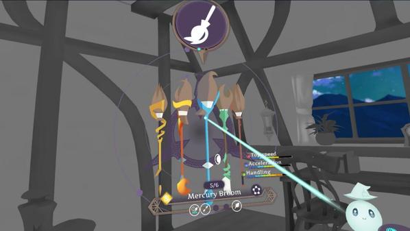 小魔女学园 汉化中文版（Little Witch Academia： VR Broom Racing）- Oculus Quest游戏
