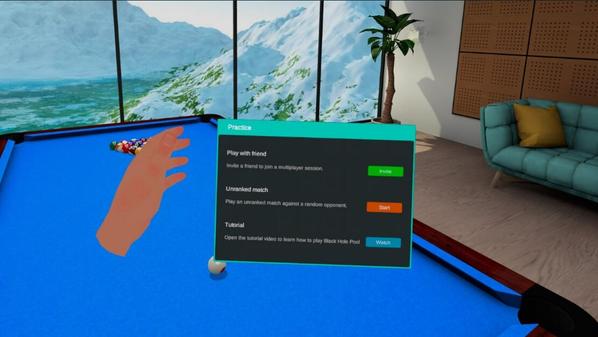 台球池VR 汉化中文版（Black Hole Pool）- Oculus Quest游戏