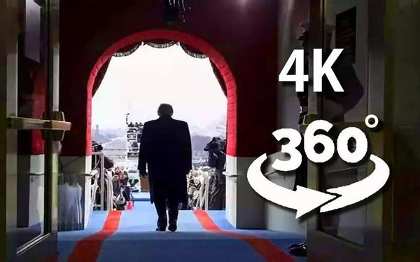 【360° VR】川普离开后-白宫