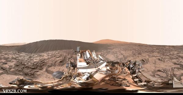【360° VR】NASA的好奇号火星探测器在纳米布沙丘