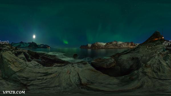 【360° VR】挪威的北极光，12К视频