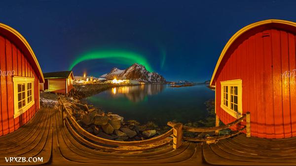 【360° VR】挪威的北极光，12К视频