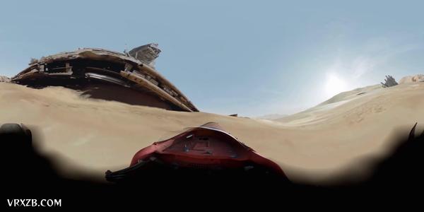 【360° VR】星球大战Jakku沙漠穿梭