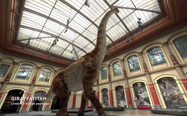 【360° VR】柏林自然博物馆复活布氏腕龙