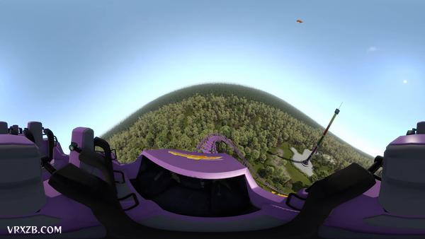 【360° VR】森林过山车
