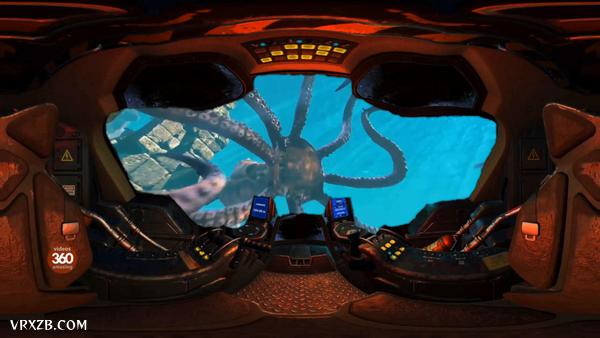 【360° VR】海怪过山车   海底逃生