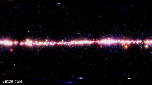 【360° VR】深度放松，穿越多彩的星云和银河系