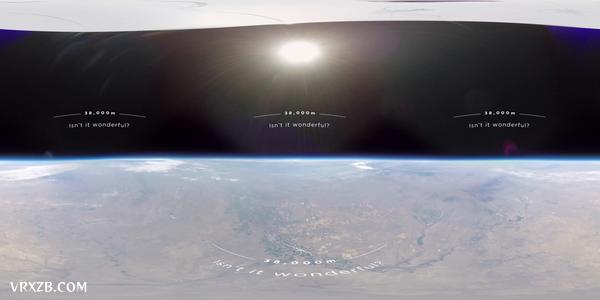 【360° VR】真实高空俯瞰地球