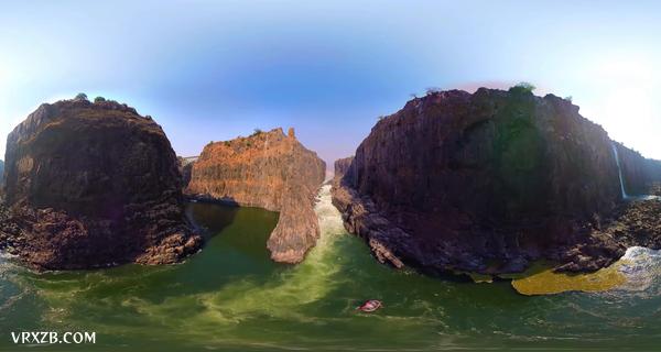 【360° VR】维多利亚瀑布峡谷漂流