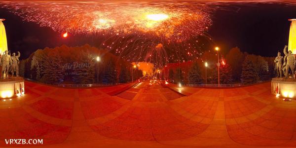 【360° VR】莫斯科胜利日烟花表演