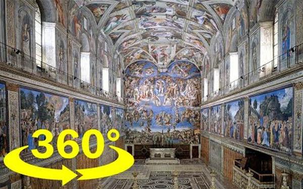 【360° VR】西斯廷教堂