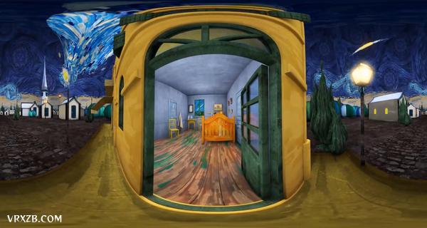 【360° VR】进入世界名画的世界，感受梵高的世界(合集)