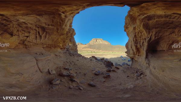 【360° VR】阿尔及利亚撒哈拉沙漠。 5K航拍360度视频
